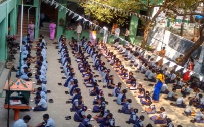 Chanting of Sai Gayathri by 34 thousand Children