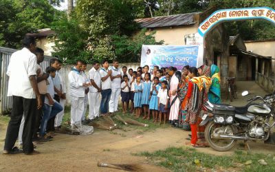 Markona samithi of Bhadrak1 district (Odisha) does Seva