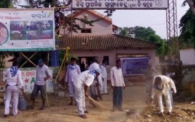 Agarpada samithi of Bhadrak1 district (Odisha) does Seva