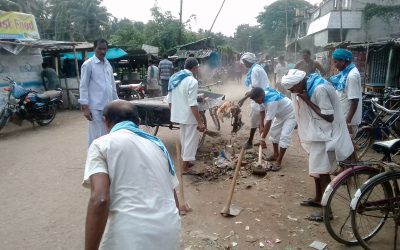 Ghanteswar samithi of Bhadrak2 district (Odisha) does Seva