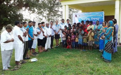 Markona samithi of Bhadrak1 district (Odisha) does Seva