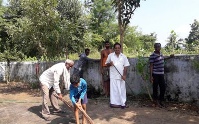 Nadukuru Village samithi of Srikakulam district (Andhra Pradesh) does Seva