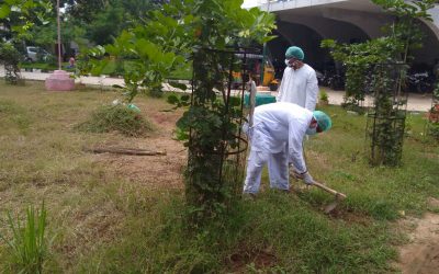 Nacharam samithi of Medchel district (Telangana) does Seva