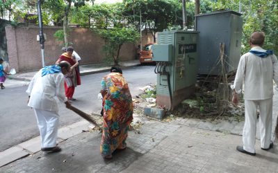 DESHAPRIYA PARK samithi of KOLKATA district (West Bengal) does Seva