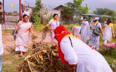 JAIGAON samithi of JALPAIGURI district (West Bengal) does Seva