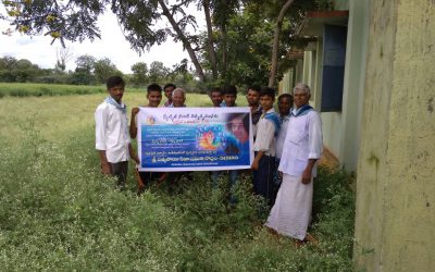 Roddam samithi of Anantapur district (Andhra Pradesh) does Seva