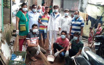 Airoli samithi of NaviMumbai district (Maharashtra) does Seva