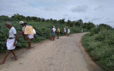 Roddam samithi of Anantapur district (Andhra Pradesh) does Seva