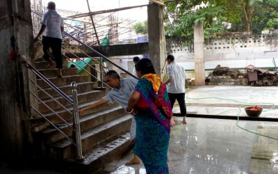 Bhubaneswar samithi of Bhubaneswar district (Odisha) does Seva