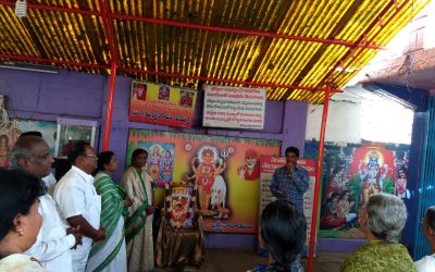 Nizamabad samithi of Nizamabad district (Telangana) does Seva