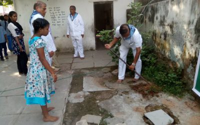 Nacharam samithi of Medchel district (Telangana) does Seva
