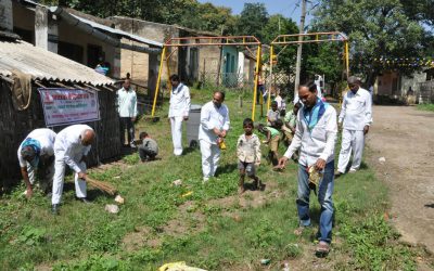 AkolaCity samithi of Akola district (Maharashtra) does Seva