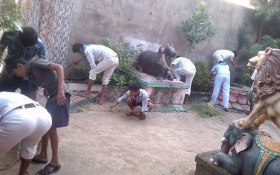 Ghanteswar samithi of Bhadrak2 district (Odisha) does Seva