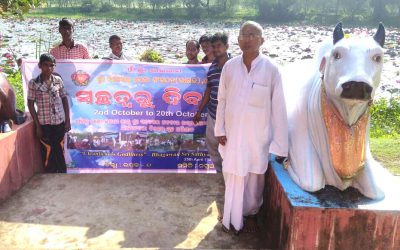 Naguan samithi of Bhadrak1 district (Odisha) does Seva