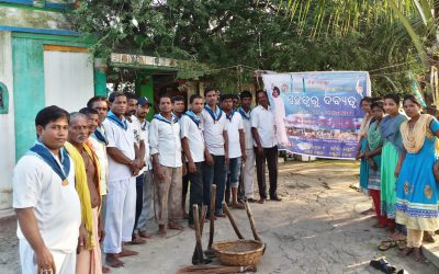 Naguan samithi of Bhadrak1 district (Odisha) does Seva