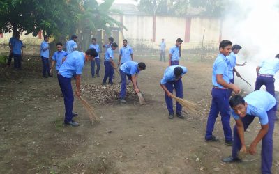 Alcot Gardens samithi of East Godavari district (Andhra Pradesh) does Seva
