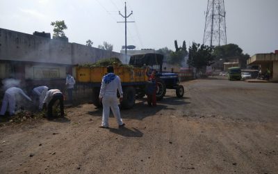 Amgaon samithi of Bhandara district (Maharashtra) does Seva
