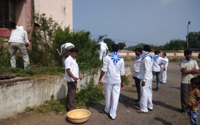 Sakoli samithi of Bhandara district (Maharashtra) does Seva