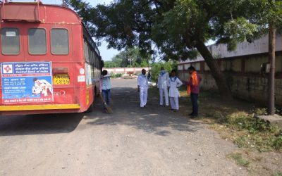 Sihora samithi of Bhandara district (Maharashtra) does Seva