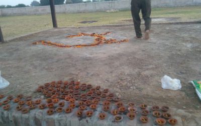 *GOHAD samithi of *BHIND district (Madhya Pradesh) does Seva
