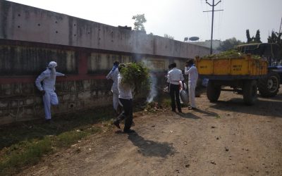 Tumasar samithi of Bhandara district (Maharashtra) does Seva