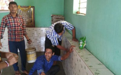 KAMAKSHI PALYA samithi of BANGALORE WEST district (Karnataka) does Seva