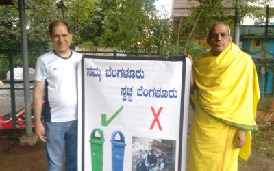 SUBRAMANYA NAGAR samithi of BANGALORE WEST district (Karnataka) does Seva