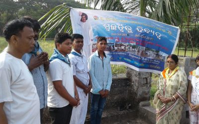 Markona samithi of Bhadrak1 district (Odisha) does Seva