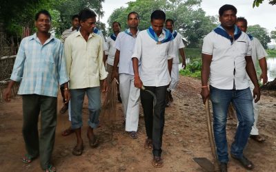 Naguan samithi of Bhadrak1 district (Odisha) does Seva