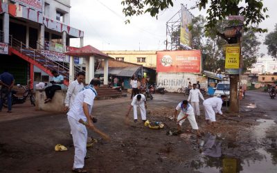 Nalconagar samithi of Angul district (Odisha) does Seva