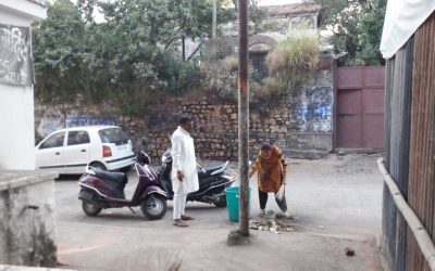 *DHAR samithi of *DHAR district (Madhya Pradesh) does Seva