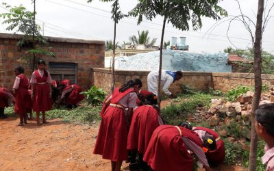 SRI SATHYA SAI SCHOOL samithi of BAGALKOT district (Karnataka) does Seva