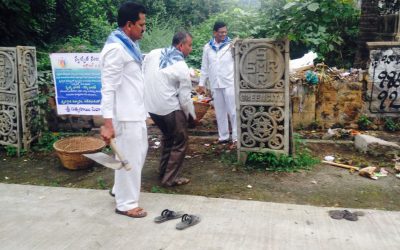 Eluru samithi of West Godavari district (Andhra Pradesh) does Seva