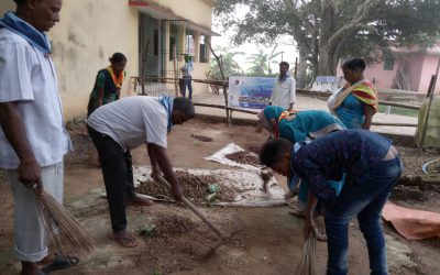Marshagai samithi of Kendrapara district (Odisha) does Seva