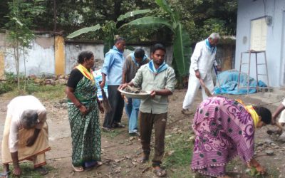 Godavarikhani samithi of Peddapalli district (Telangana) does Seva