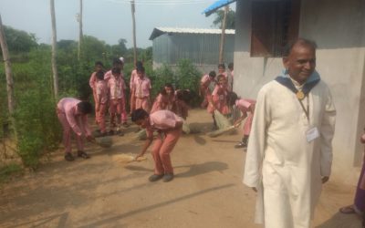 DOMA samithi of *DHAMTARI district (Chattisgarh) does Seva