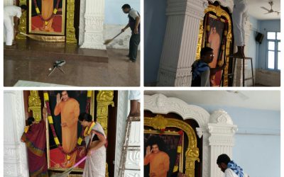 Kachiguda samithi of Hyderabad district (Telangana) does Seva