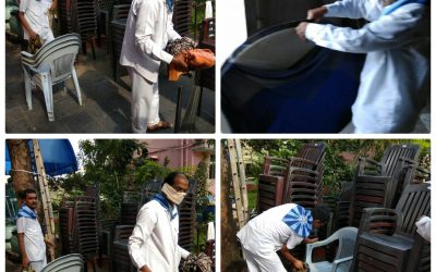 Dilsukhnagar samithi of Hyderabad district (Telangana) does Seva