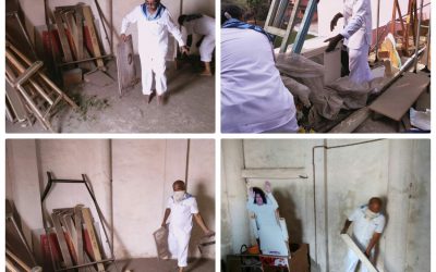 Gandhi Nagar samithi of Hyderabad district (Telangana) does Seva