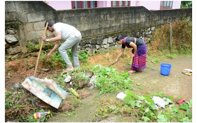 Pathanapuram samithi of Kollam district (Kerala) does Seva