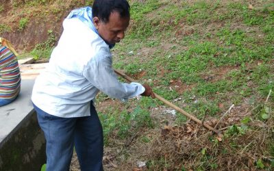 Kundai samithi of Goa district (Goa) does Seva