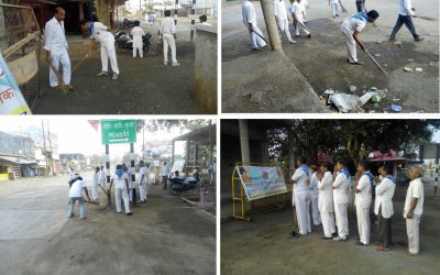 *GOTEGAON samithi of *NARSIMHPUR district (Madhya Pradesh) does Seva