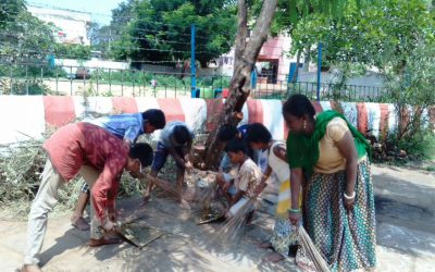 Rammurthy Nagar samithi of Nellore district (Andhra Pradesh) does Seva