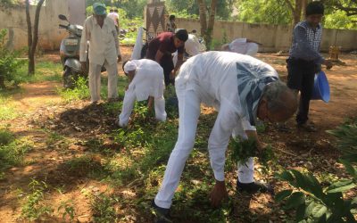 Rammurthy Nagar samithi of Nellore district (Andhra Pradesh) does Seva