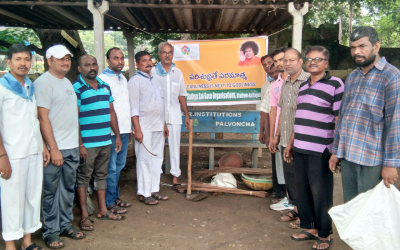 Palvoncha samithi of Bhadradri (Kothagudem) district (Telangana) does Seva