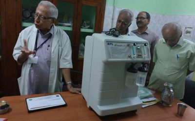 Donation of Oxygen Generator Machine-Tamil Nadu-March 2018