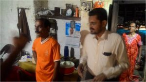 Sub Judge Sri Jayaraj (KELSA) visiting adopted village along with our sevadals in Kozhikode district.