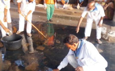 Kasibugga samithi of Srikakulam district (Andhra Pradesh) does Seva