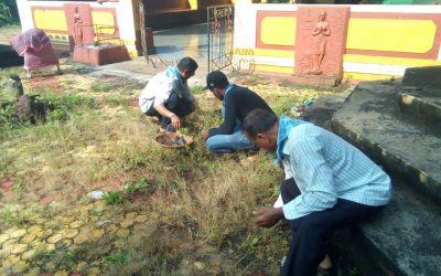 Kundai samithi of Goa district (Goa) does Seva
