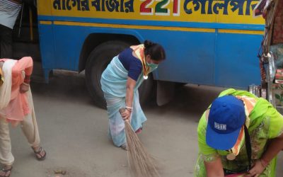 DUM DUM SOUTH samithi of NORTH 24 PARGANAS district (West Bengal) does Seva